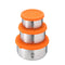Stainless Steel Trio Containers-Nil-Matakana Pharmacy